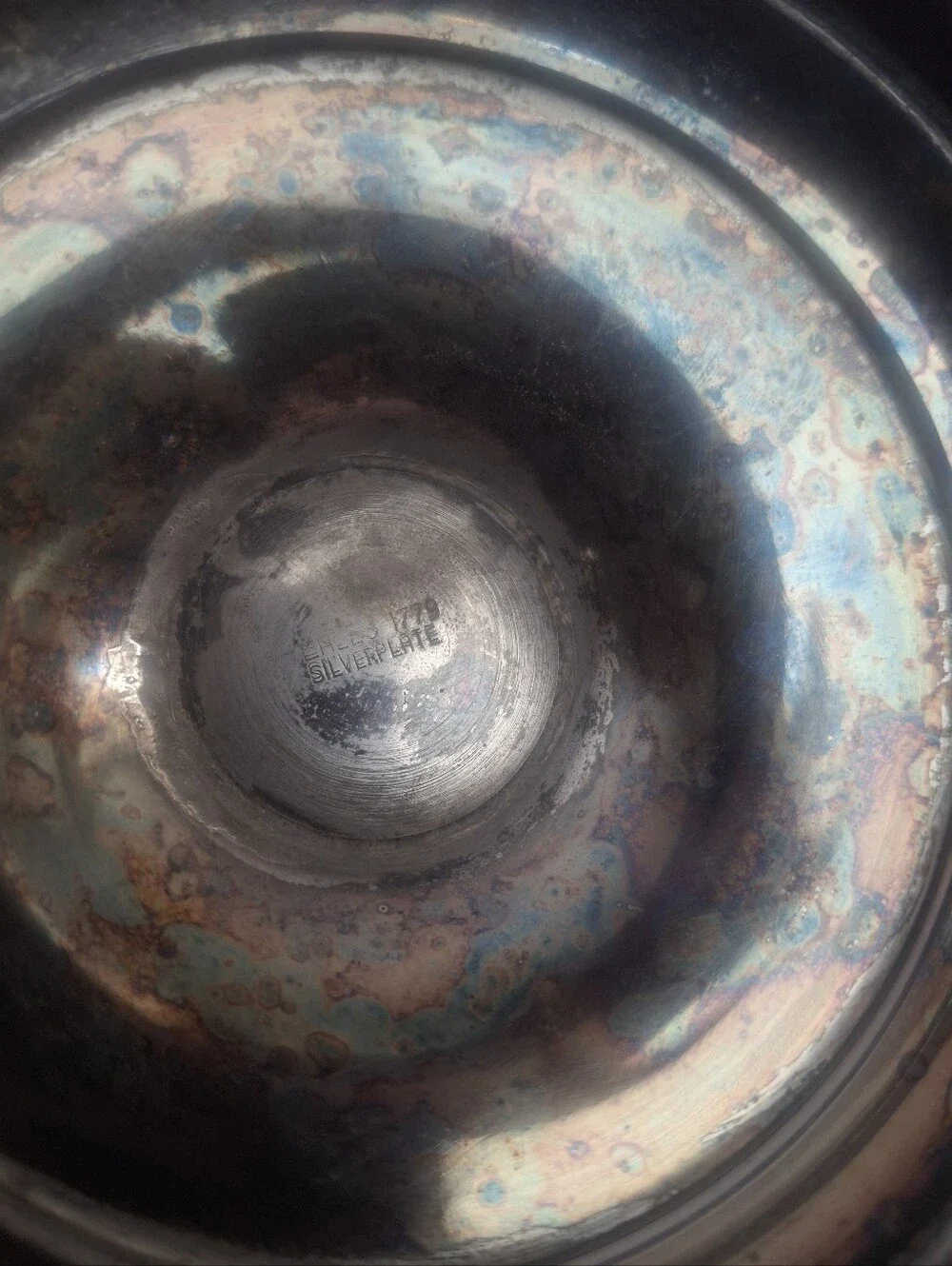Vintage Silver-Tone Goblet - Silver
